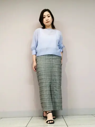 自由区 上島 コーディネート画像