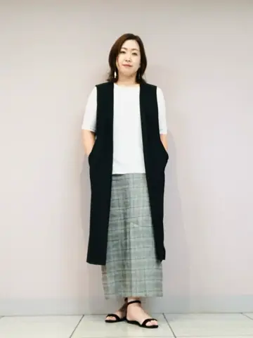 自由区 上島 コーディネート画像