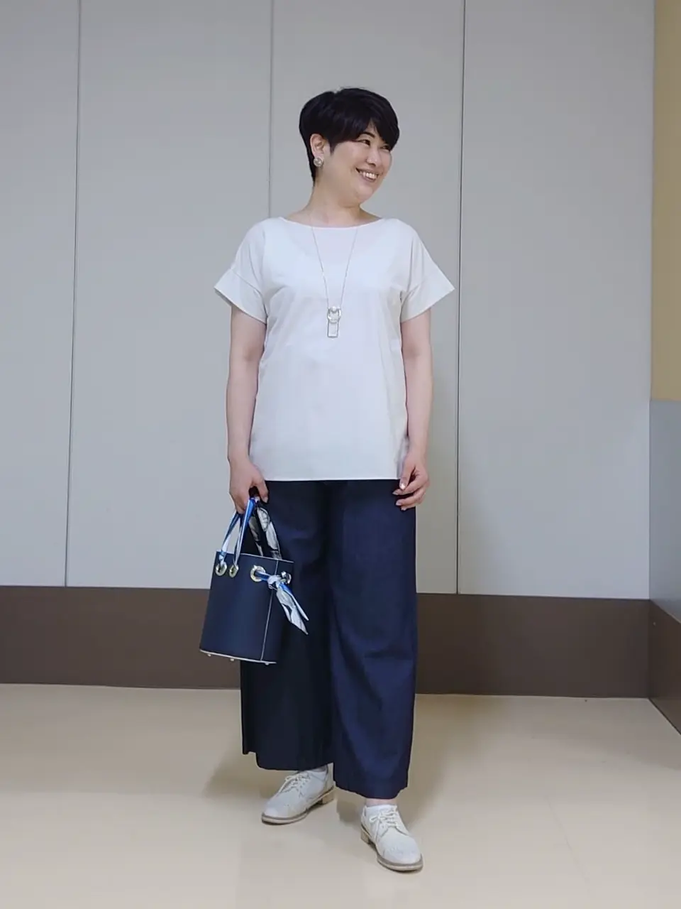 自由区 田中 コーディネート画像