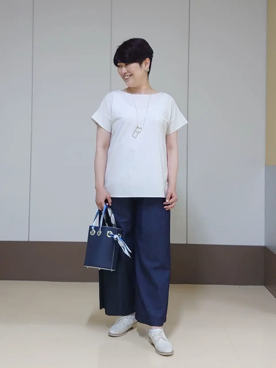 自由区 田中 コーディネート画像