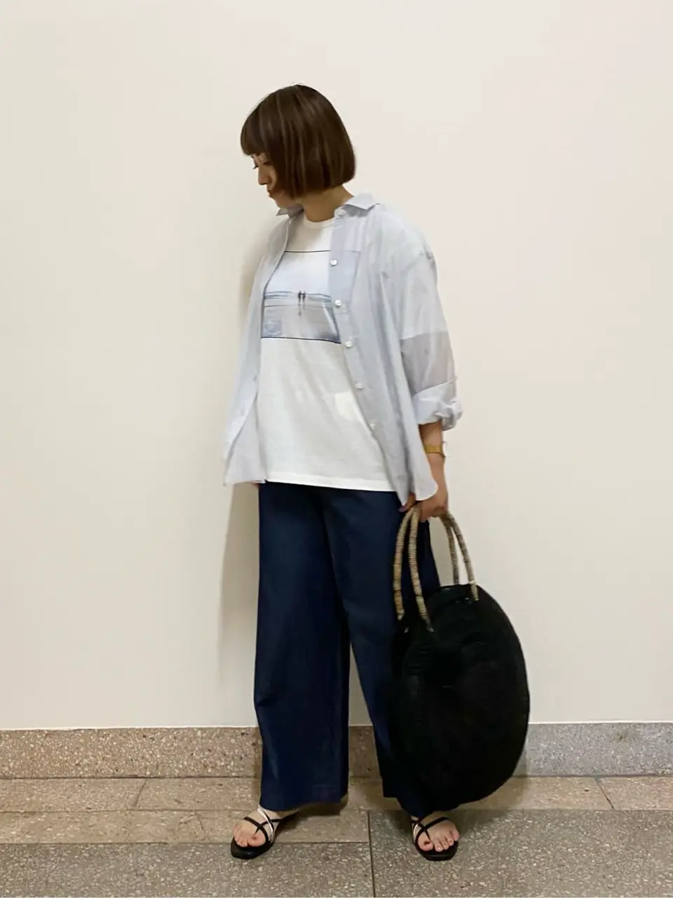 自由区 佐藤 コーディネート画像