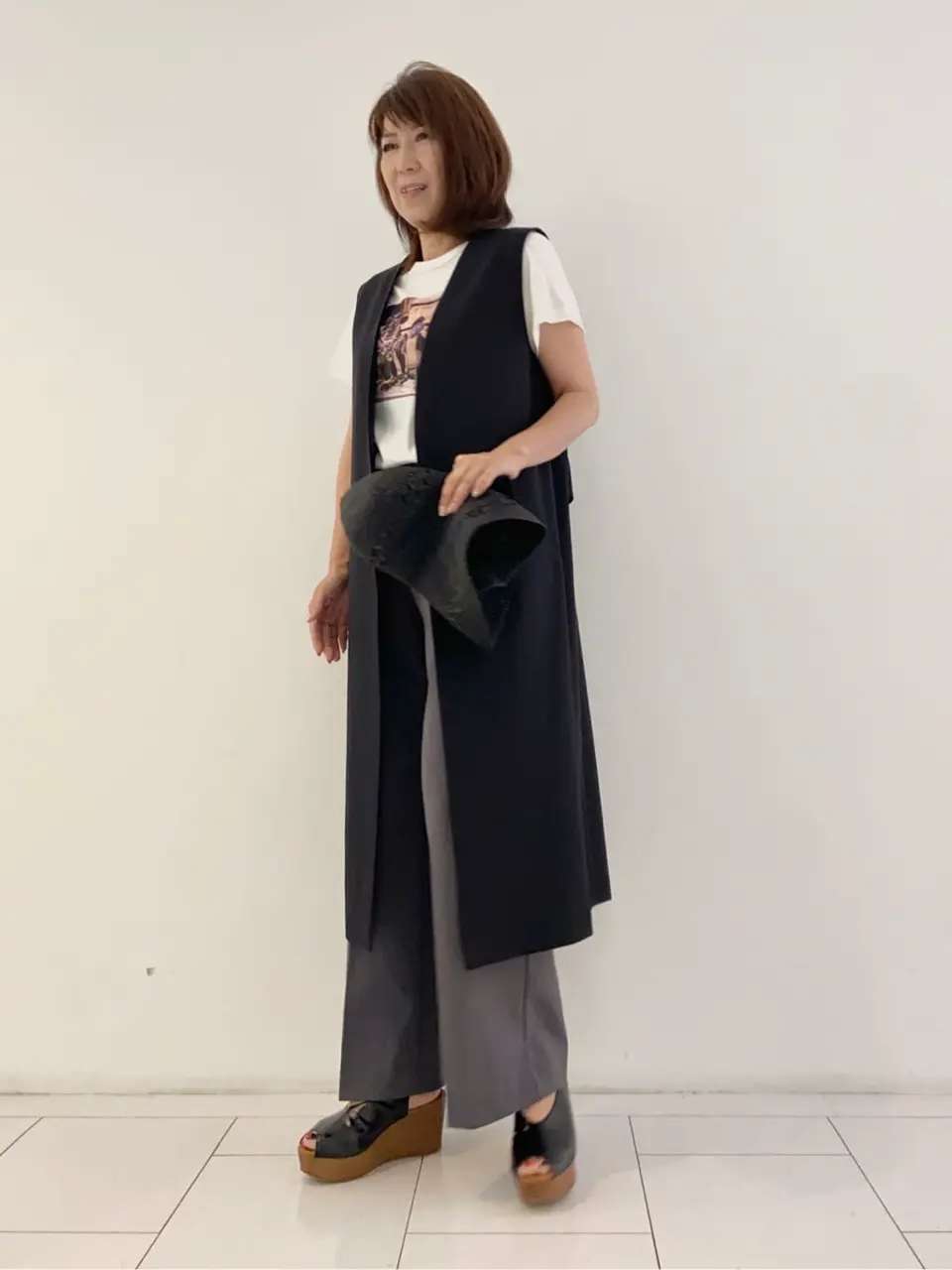 自由区 KAZU コーディネート画像