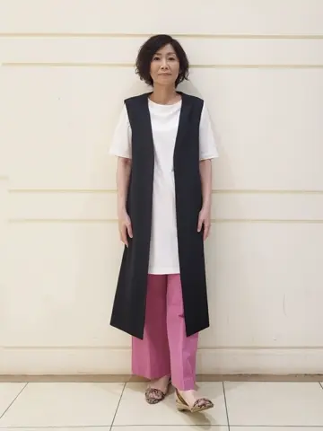 自由区 maruri コーディネート画像