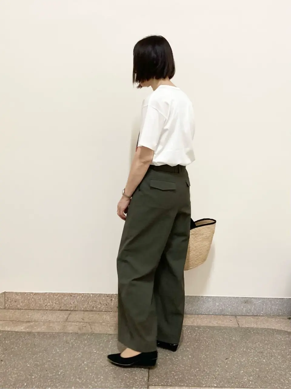 自由区 阿部 コーディネート画像