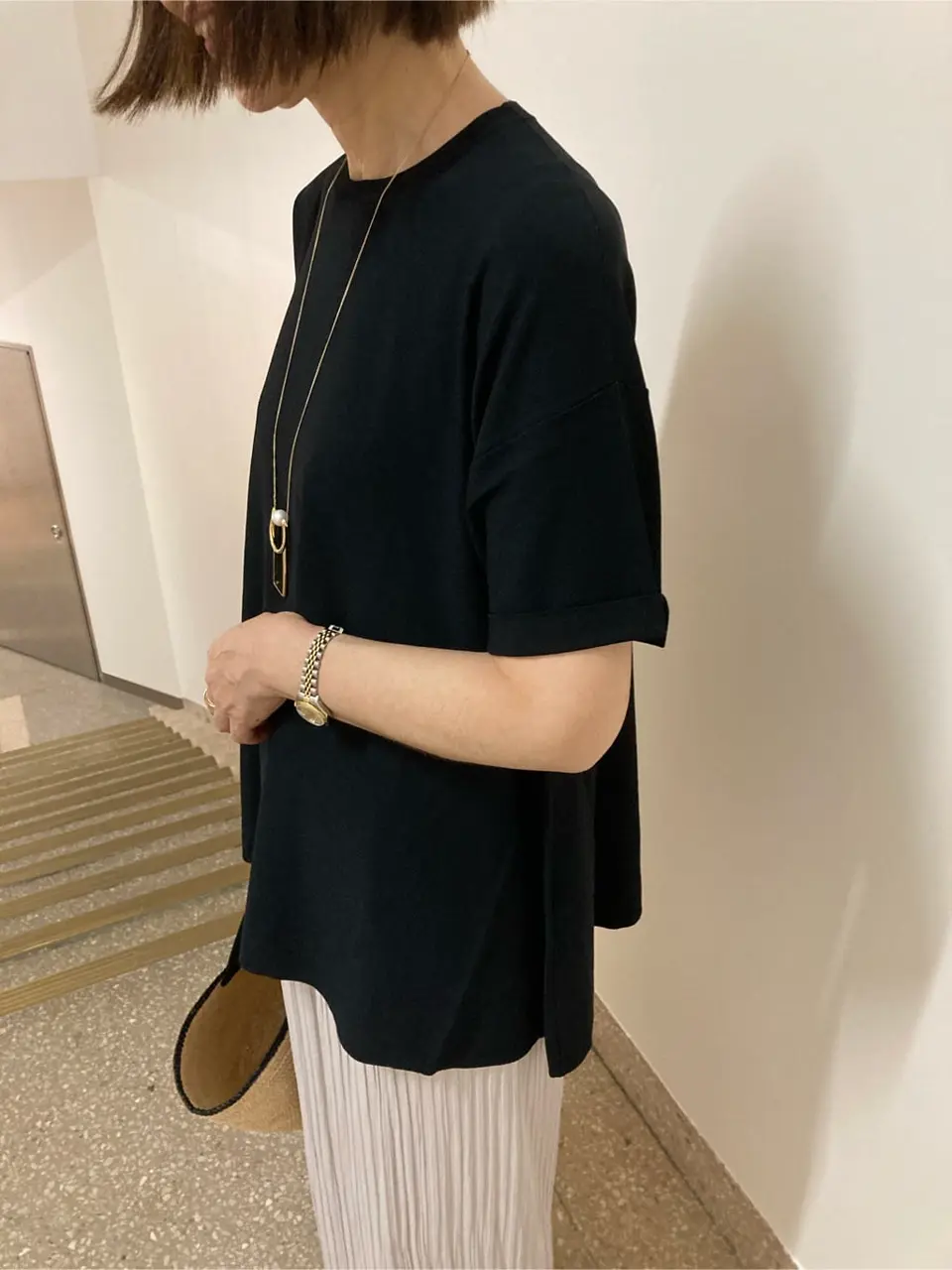 自由区 阿部 コーディネート画像