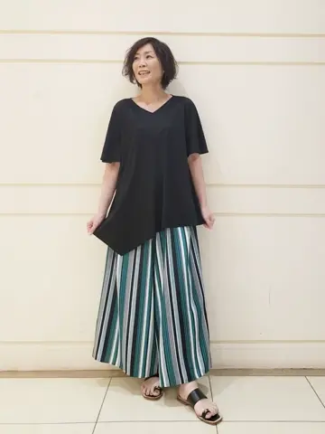 自由区 maruri コーディネート画像