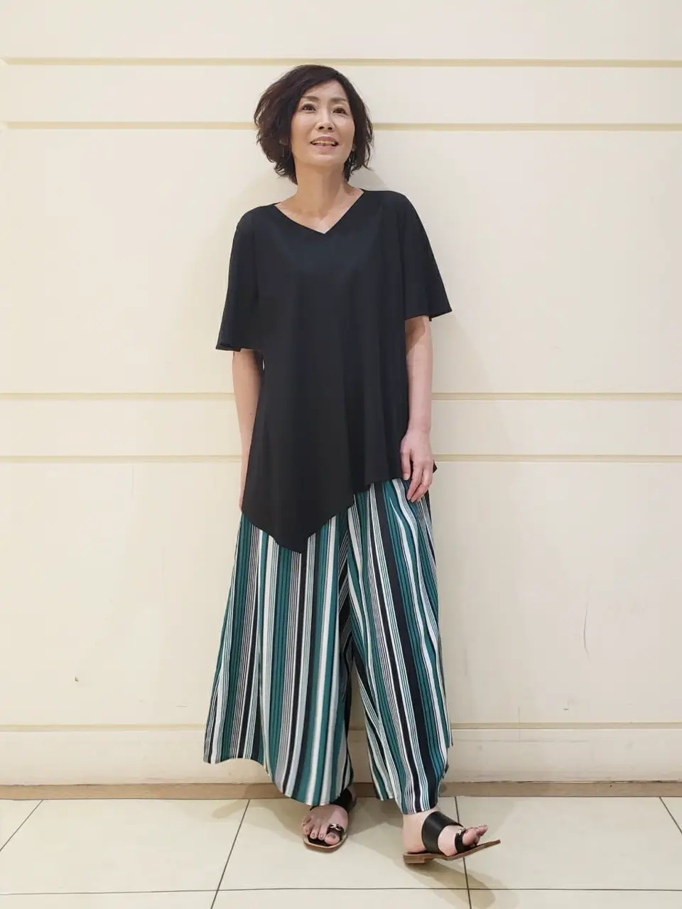 自由区 maruri コーディネート画像