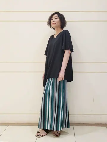 自由区 maruri コーディネート画像