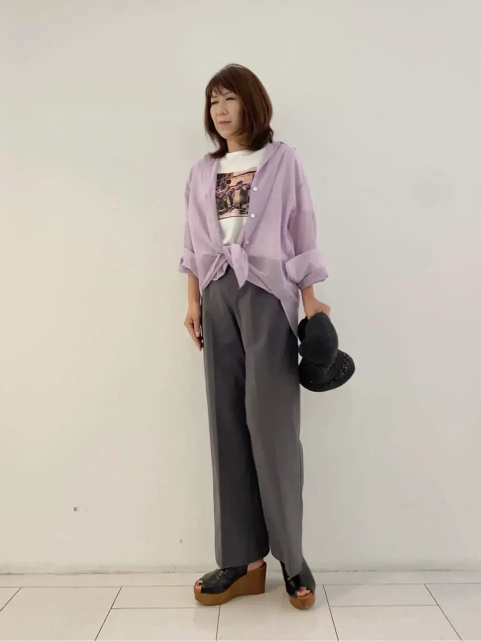 自由区 KAZU コーディネート画像