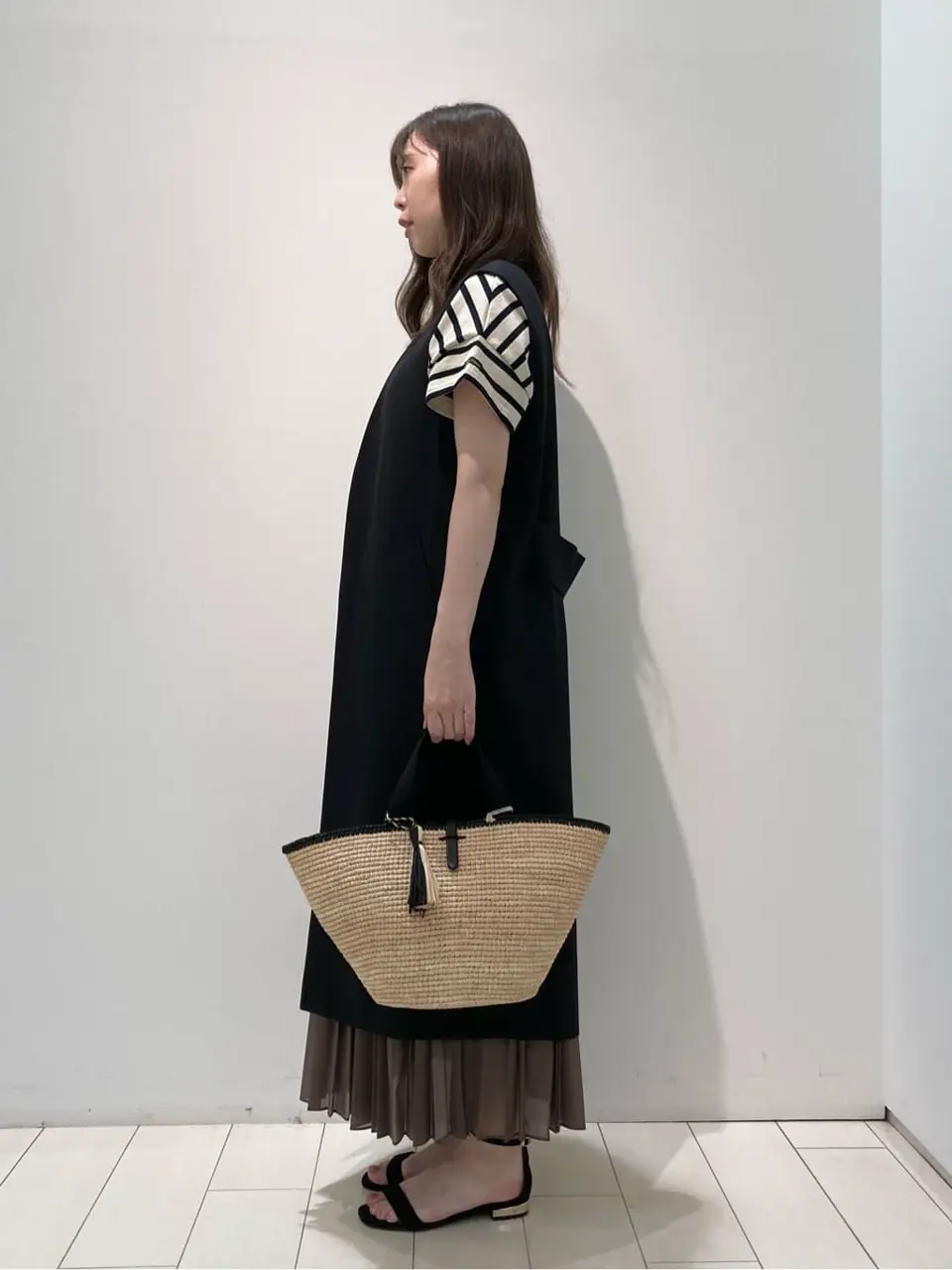 自由区 檀 コーディネート画像