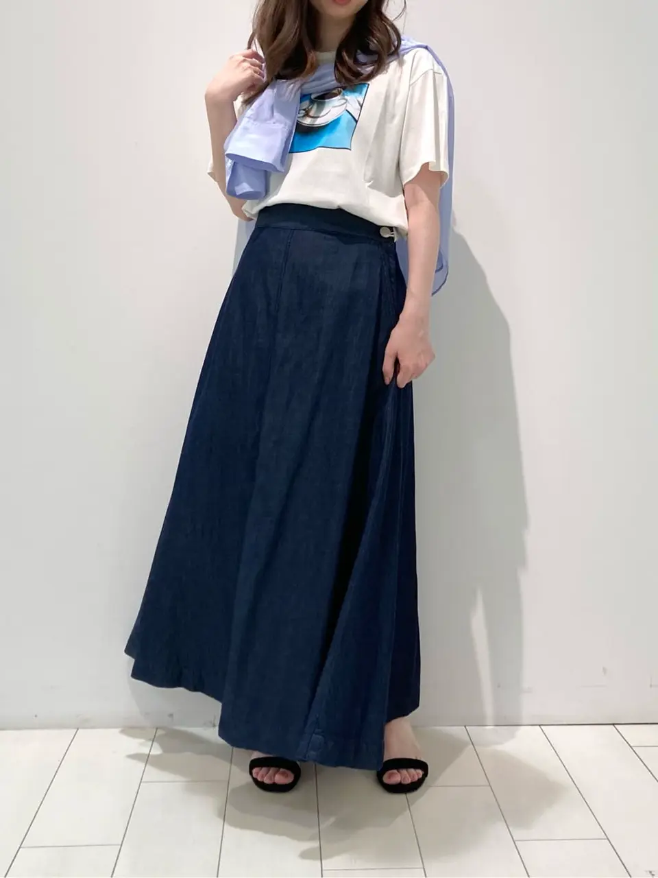 自由区 檀 コーディネート画像