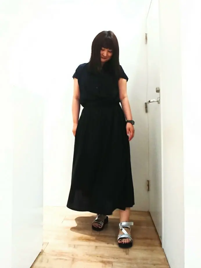 自由区 スタッフ コーディネート画像