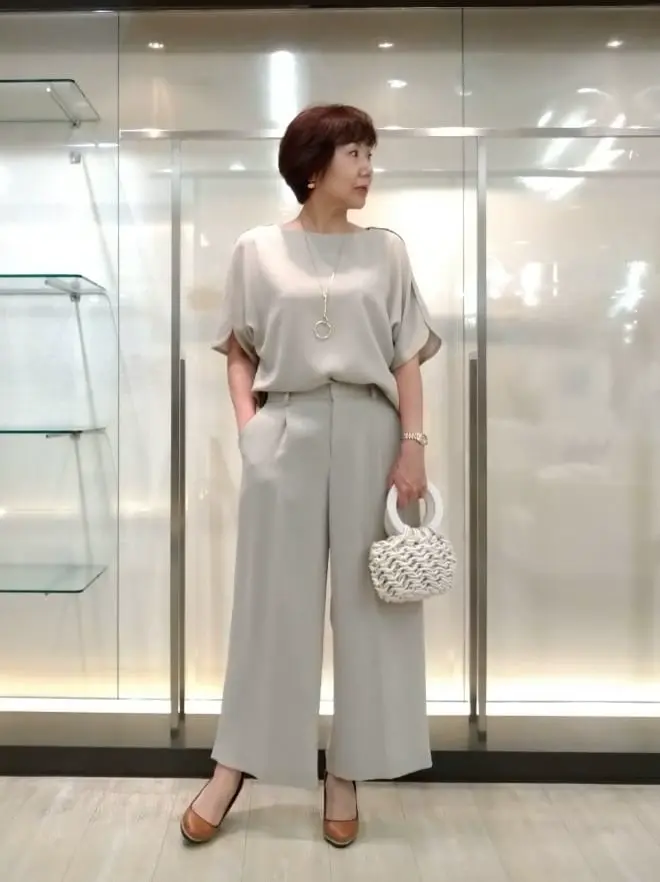 自由区 鶴田 コーディネート画像