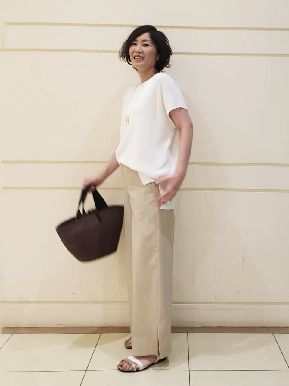 自由区 maruri コーディネート画像