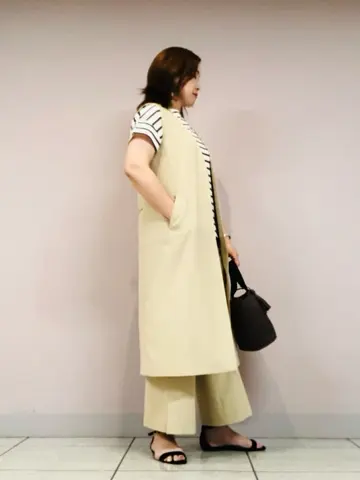 自由区 上島 コーディネート画像