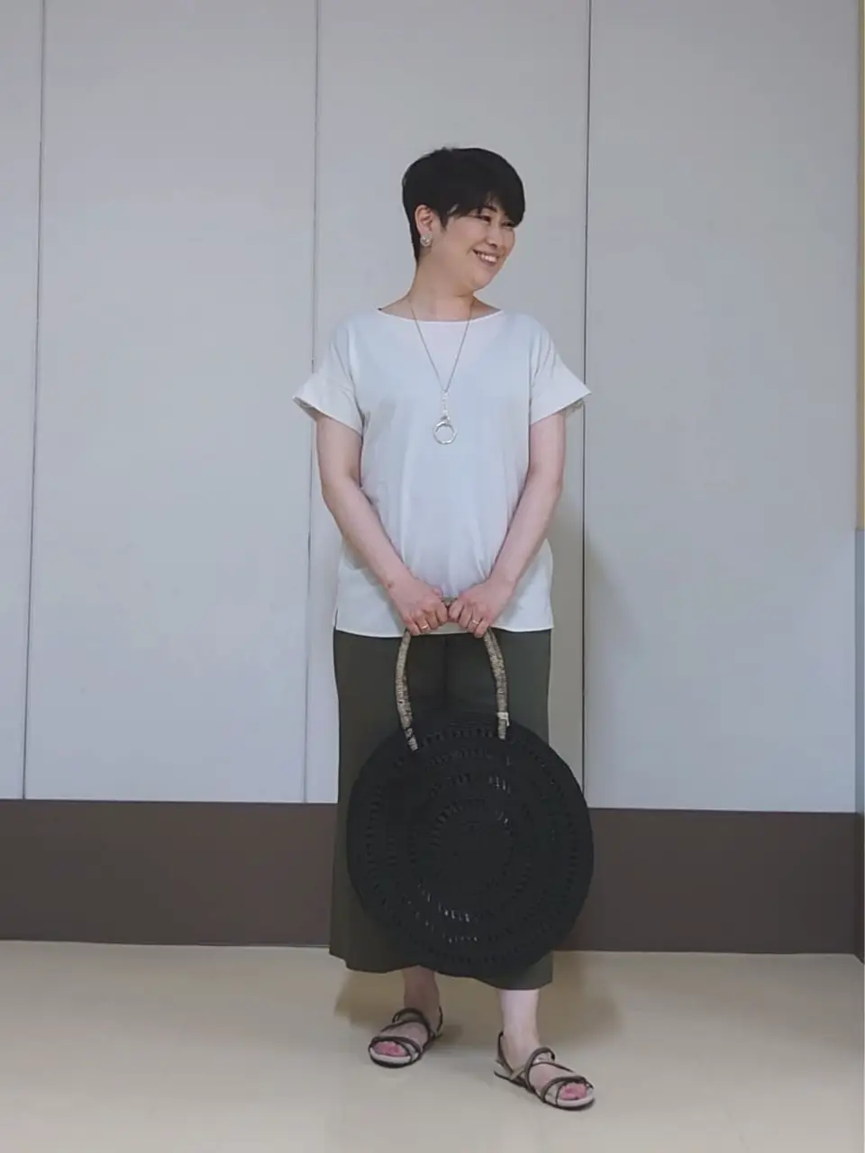 自由区 田中 コーディネート画像