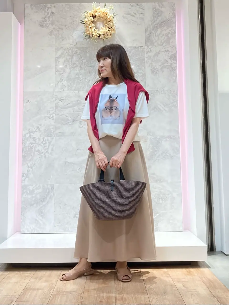 自由区 国広 コーディネート画像