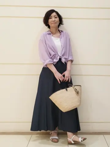 自由区 maruri コーディネート画像