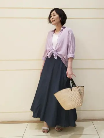 自由区 maruri コーディネート画像