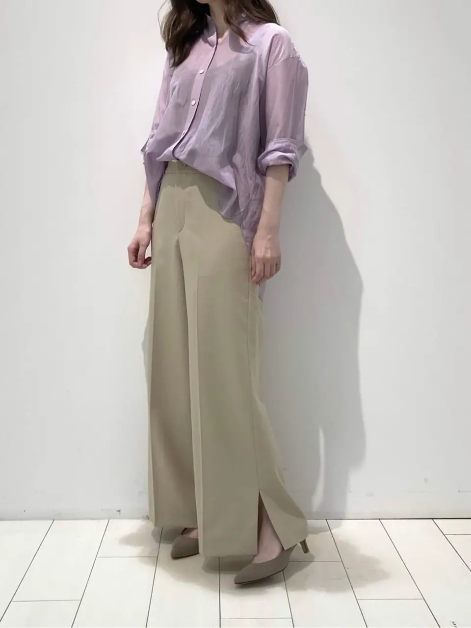 自由区 檀 コーディネート画像