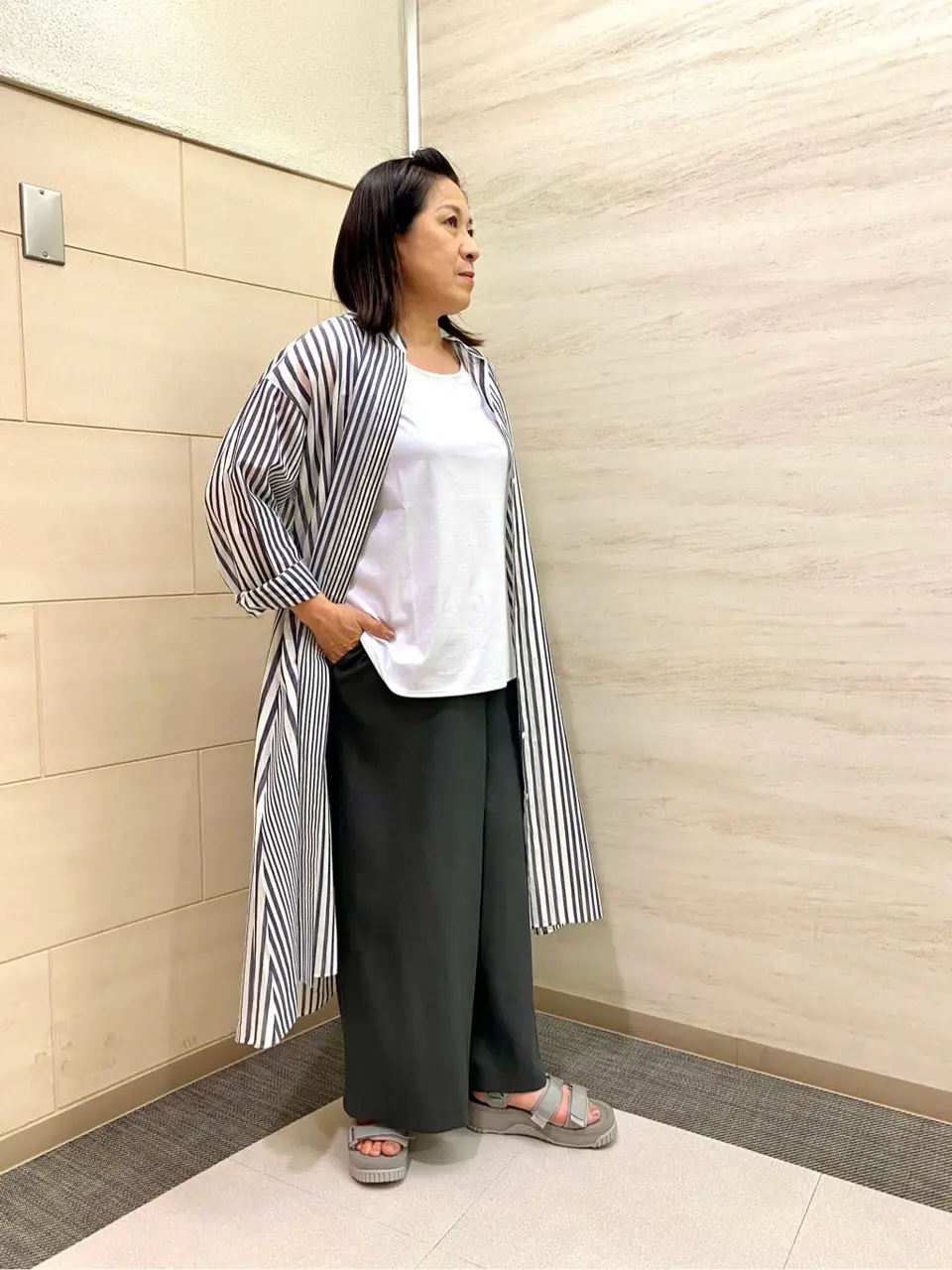 自由区 古閑 コーディネート画像