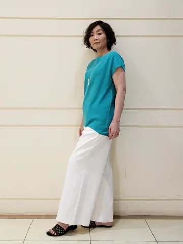 自由区 maruri コーディネート画像