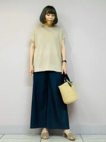 自由区 早川 コーディネート画像