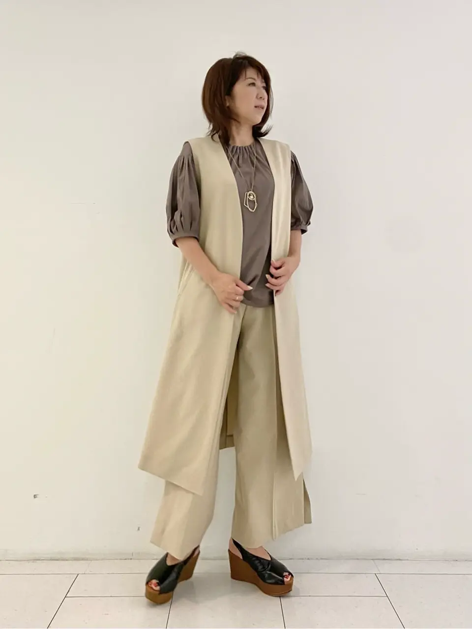 自由区 KAZU コーディネート画像