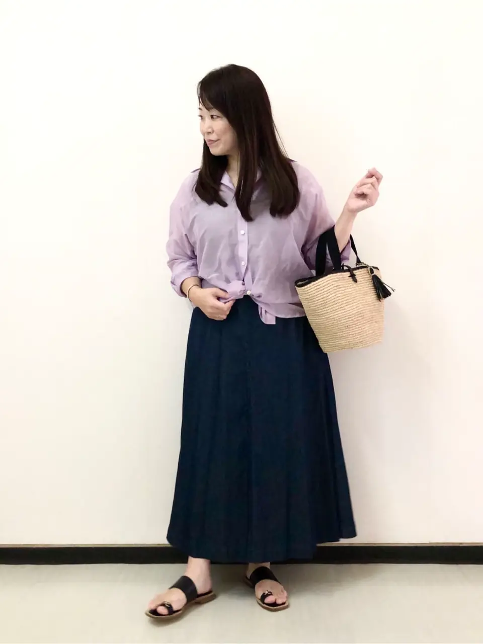 自由区 伊藤 コーディネート画像