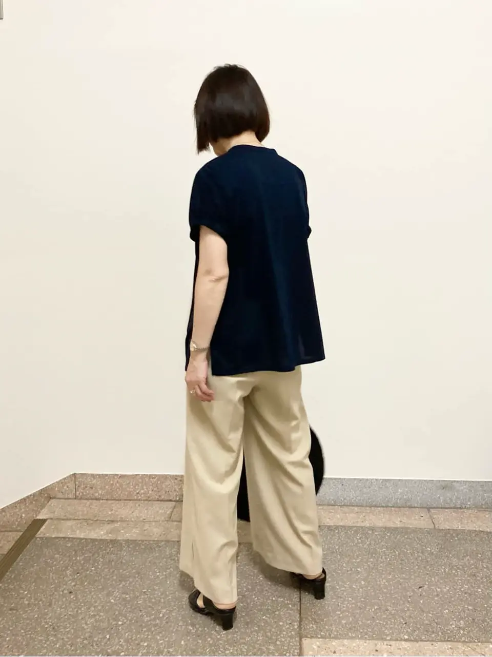 自由区 阿部 コーディネート画像