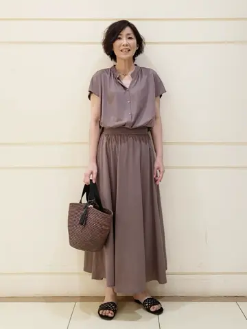 自由区 maruri コーディネート画像