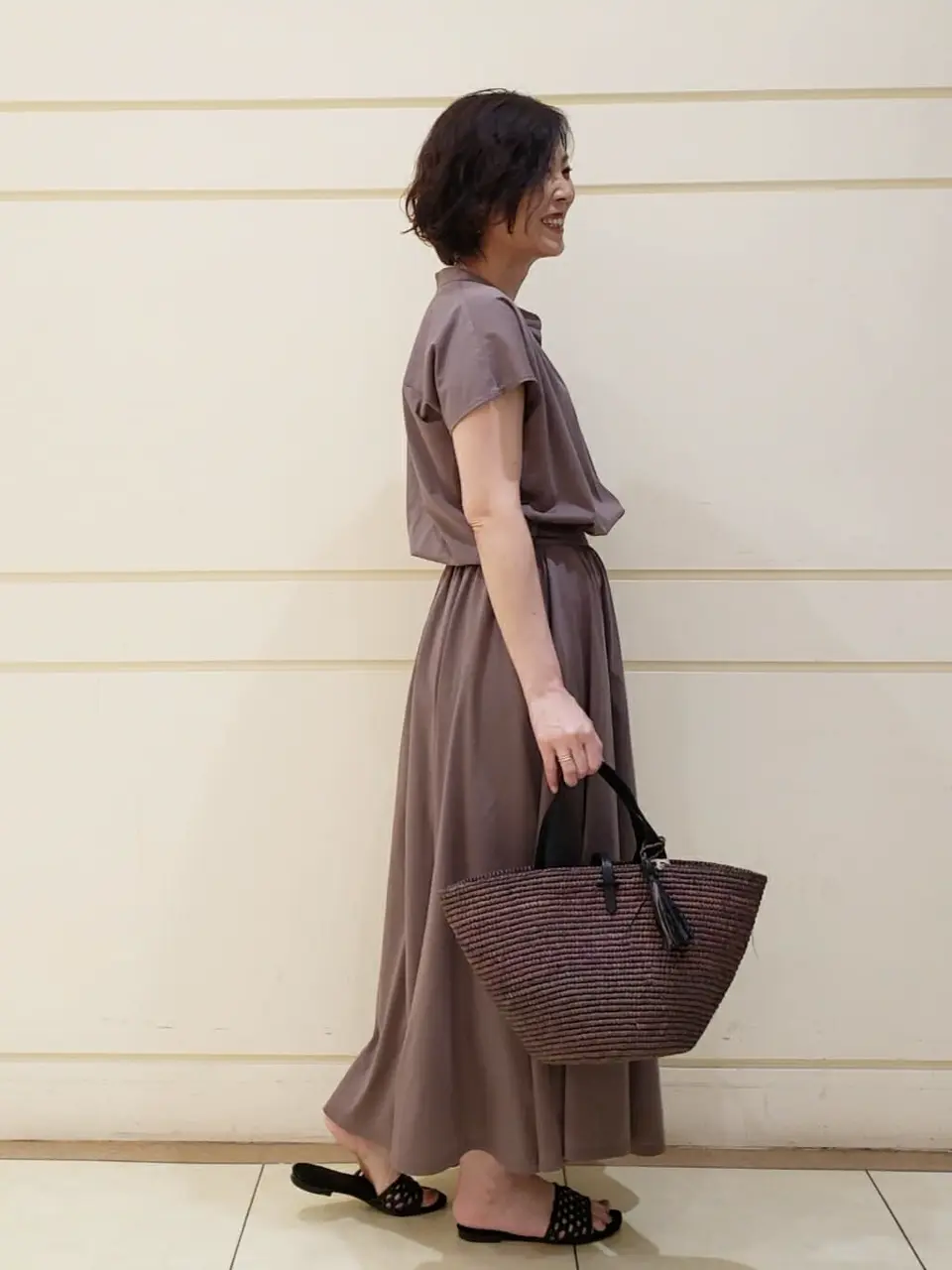 自由区 maruri コーディネート画像