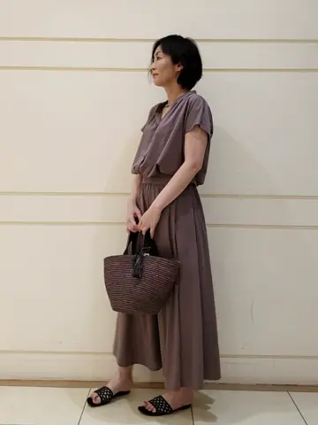 自由区 maruri コーディネート画像