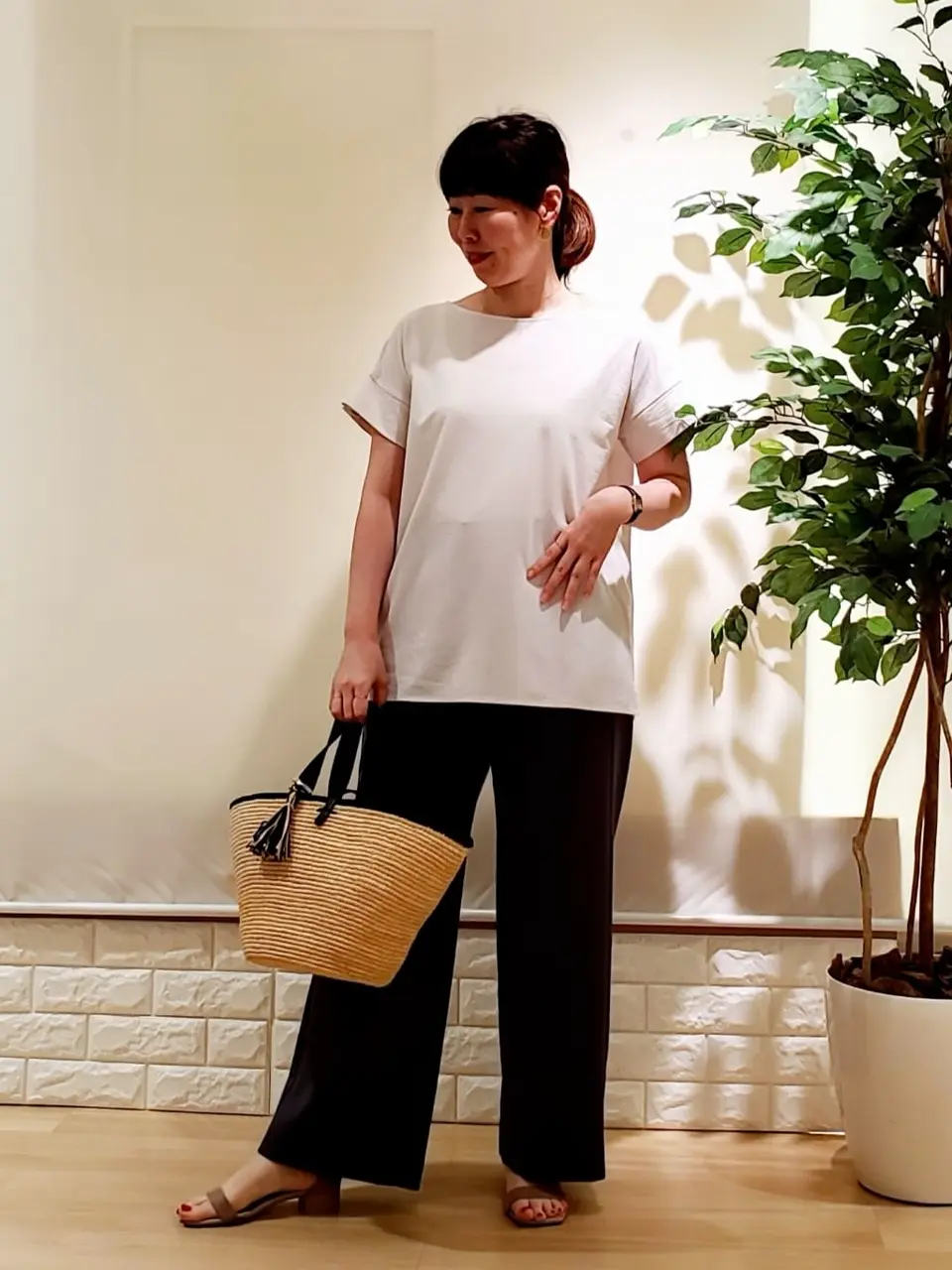 自由区 田辺 コーディネート画像