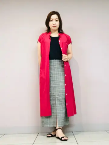 自由区 上島 コーディネート画像