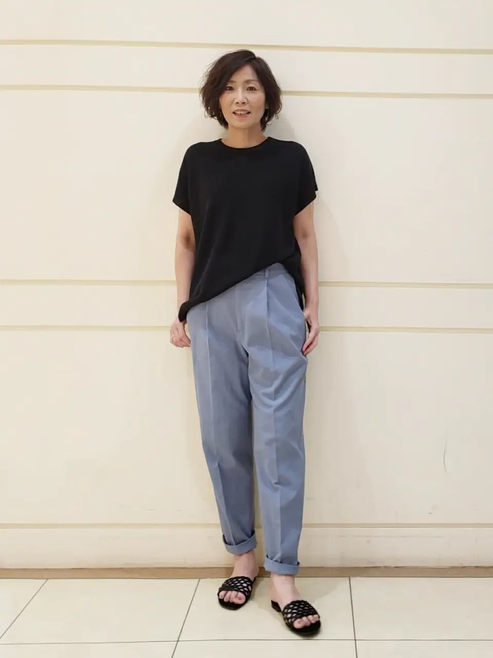 自由区 maruri コーディネート画像