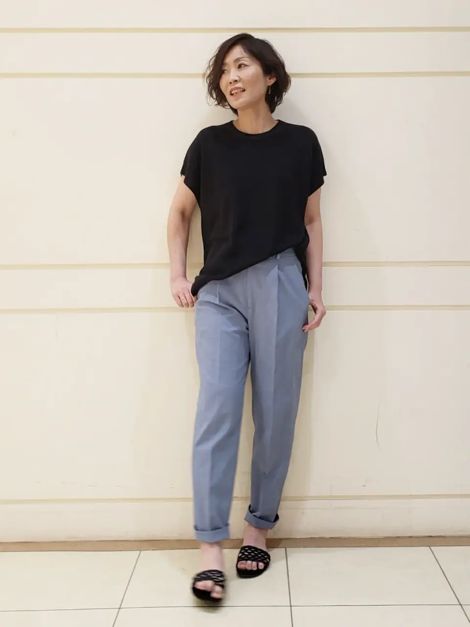 自由区 maruri コーディネート画像