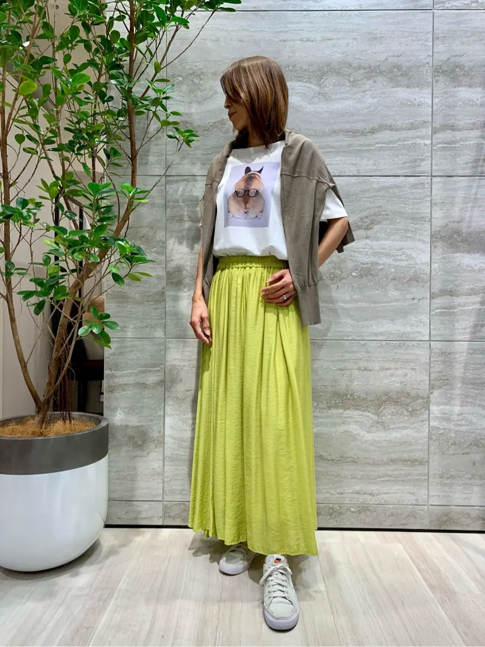 自由区 Ishii コーディネート画像