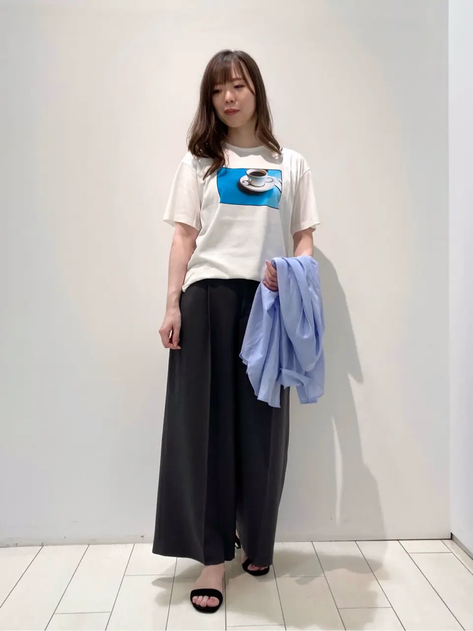  檀 コーディネート画像