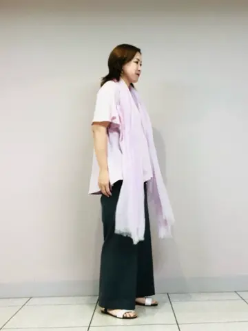 自由区 上島 コーディネート画像