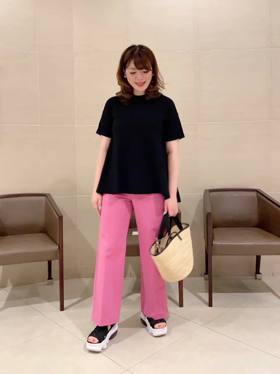 自由区 うめだ コーディネート画像