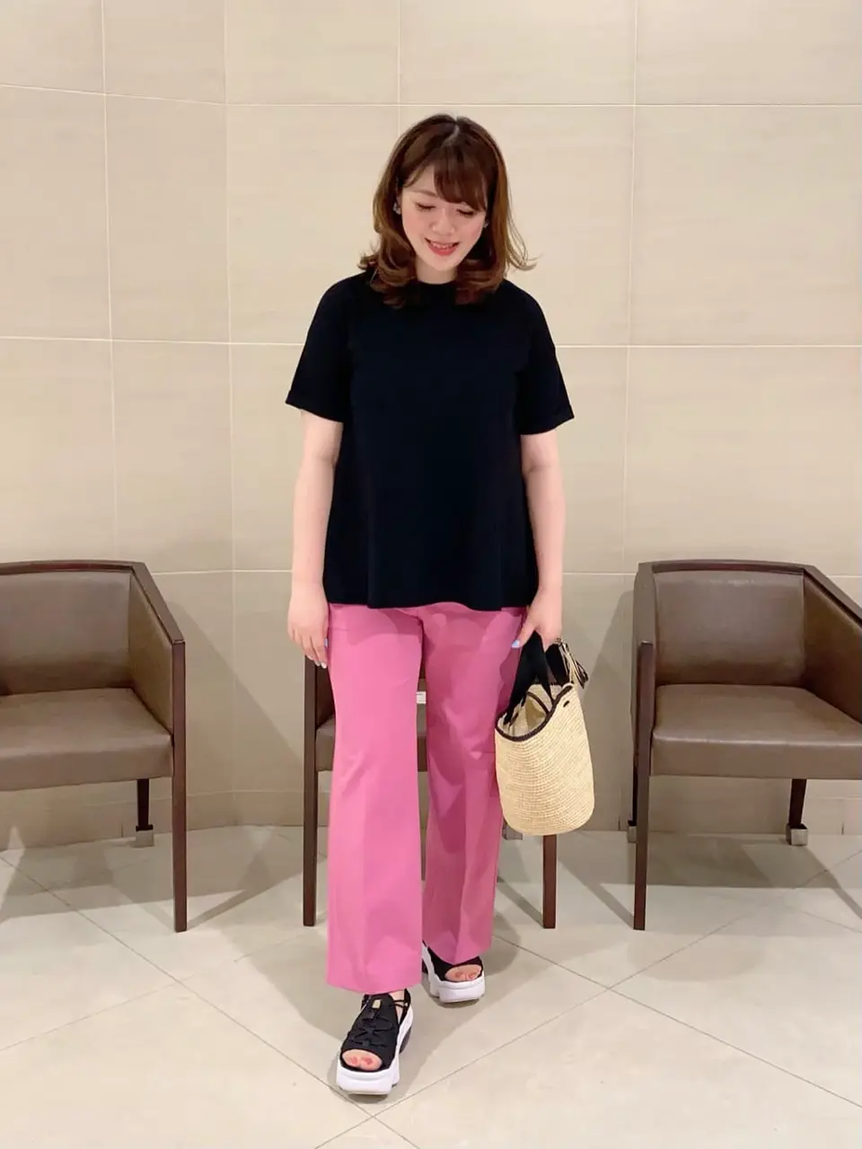 自由区 うめだ コーディネート画像