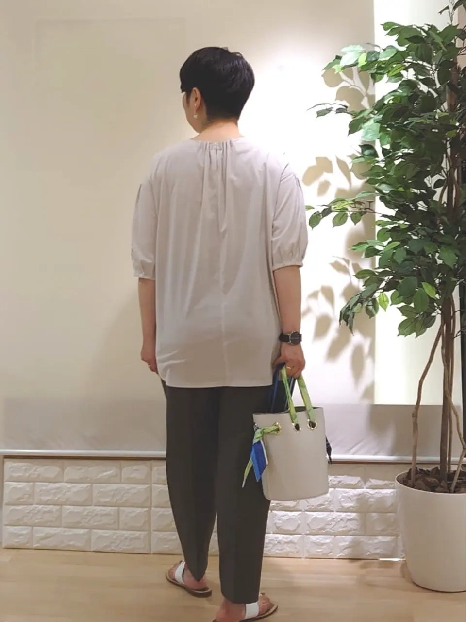 自由区 田中 コーディネート画像