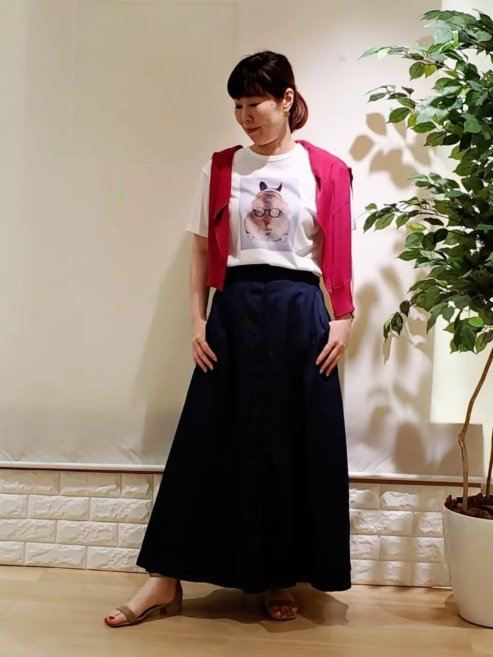 自由区 田辺 コーディネート画像