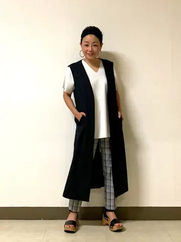 自由区 坂本 コーディネート画像