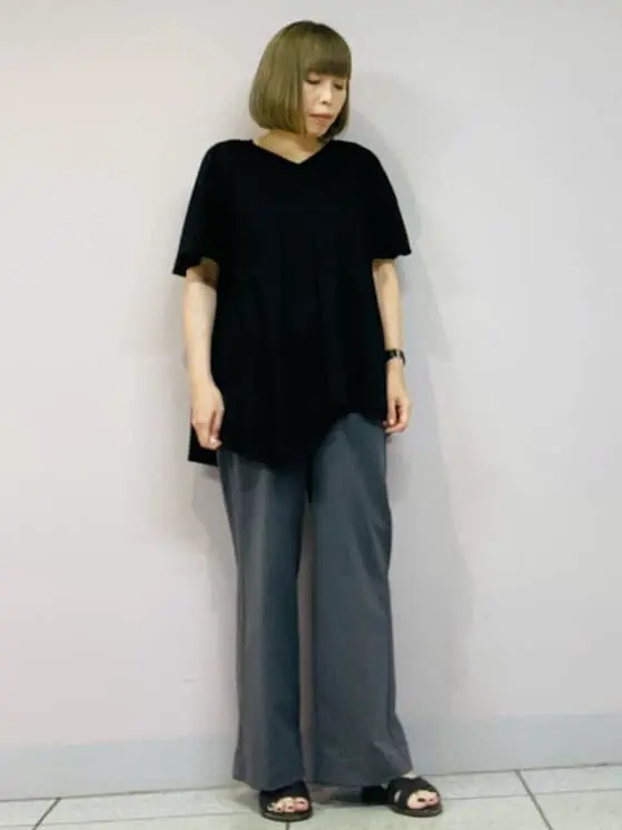 自由区 早川 コーディネート画像