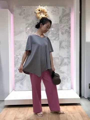 自由区 中尾 コーディネート画像