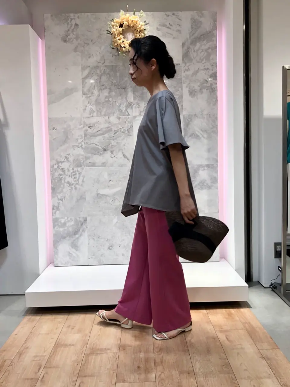 自由区 中尾 コーディネート画像