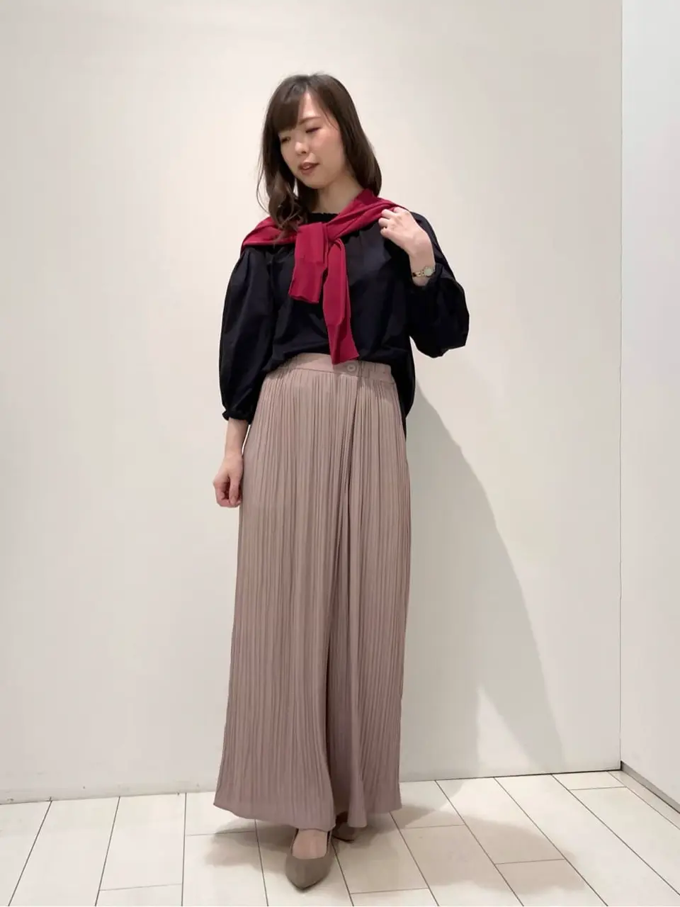  檀 コーディネート画像