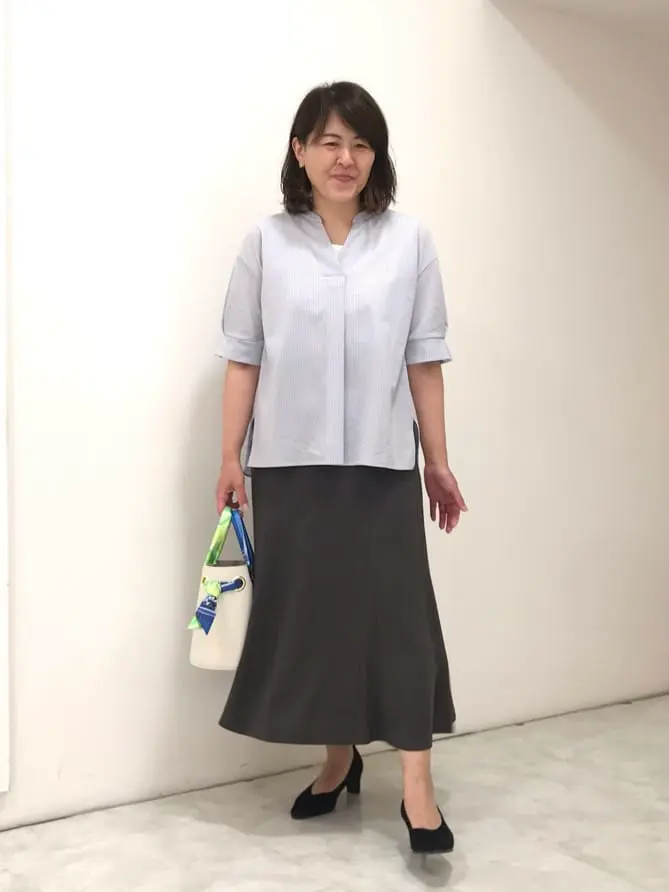 自由区 大野 コーディネート画像